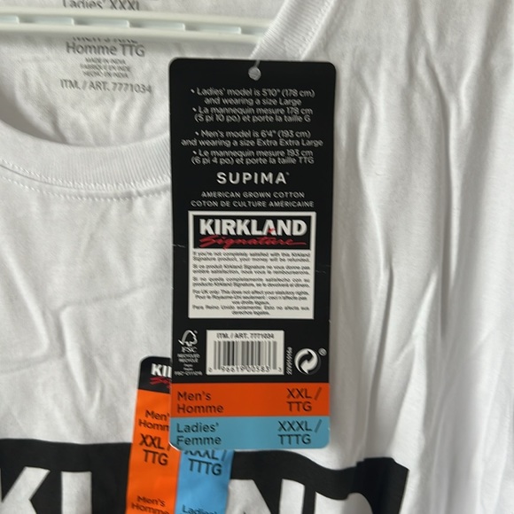 NWT - Kirkland Signature T-Shirt - Picture 5 of 7